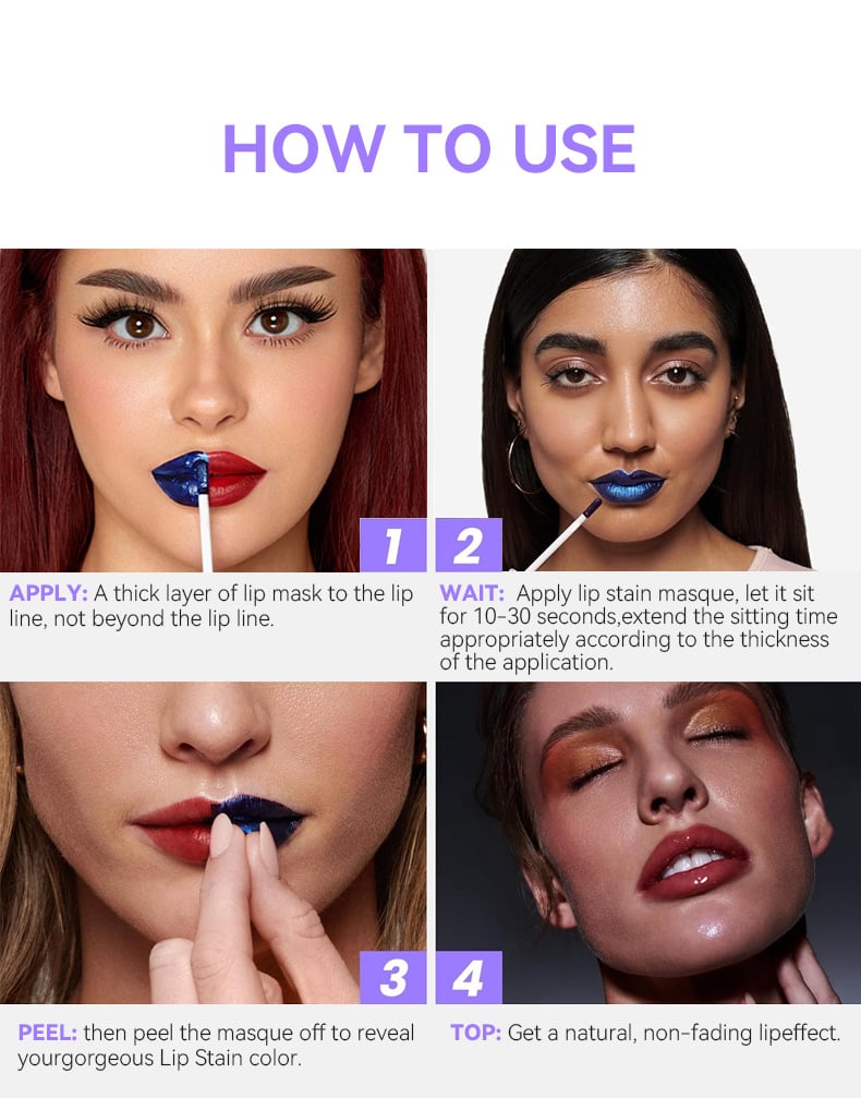 Natravor™  Unveil Effortless, All-Day Lip Perfection - Lip Stain Masque