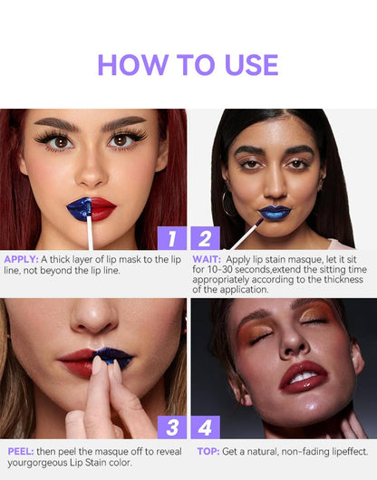 Natravor™  Unveil Effortless, All-Day Lip Perfection - Lip Stain Masque