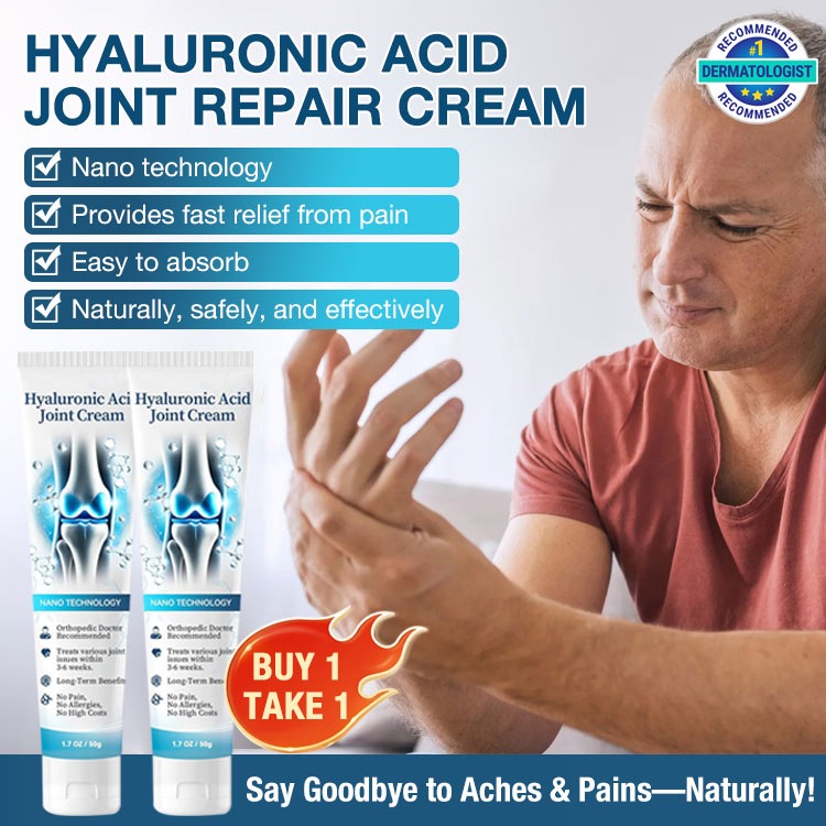 Natravor™ Hyaluronic Acid Joint Repair & Relief Cream – Fast‑Absorbing 50 g